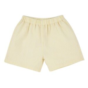 The Beaufort Bonnet Co (TBBC) Shelton Shorts Yellow seersucker 2T